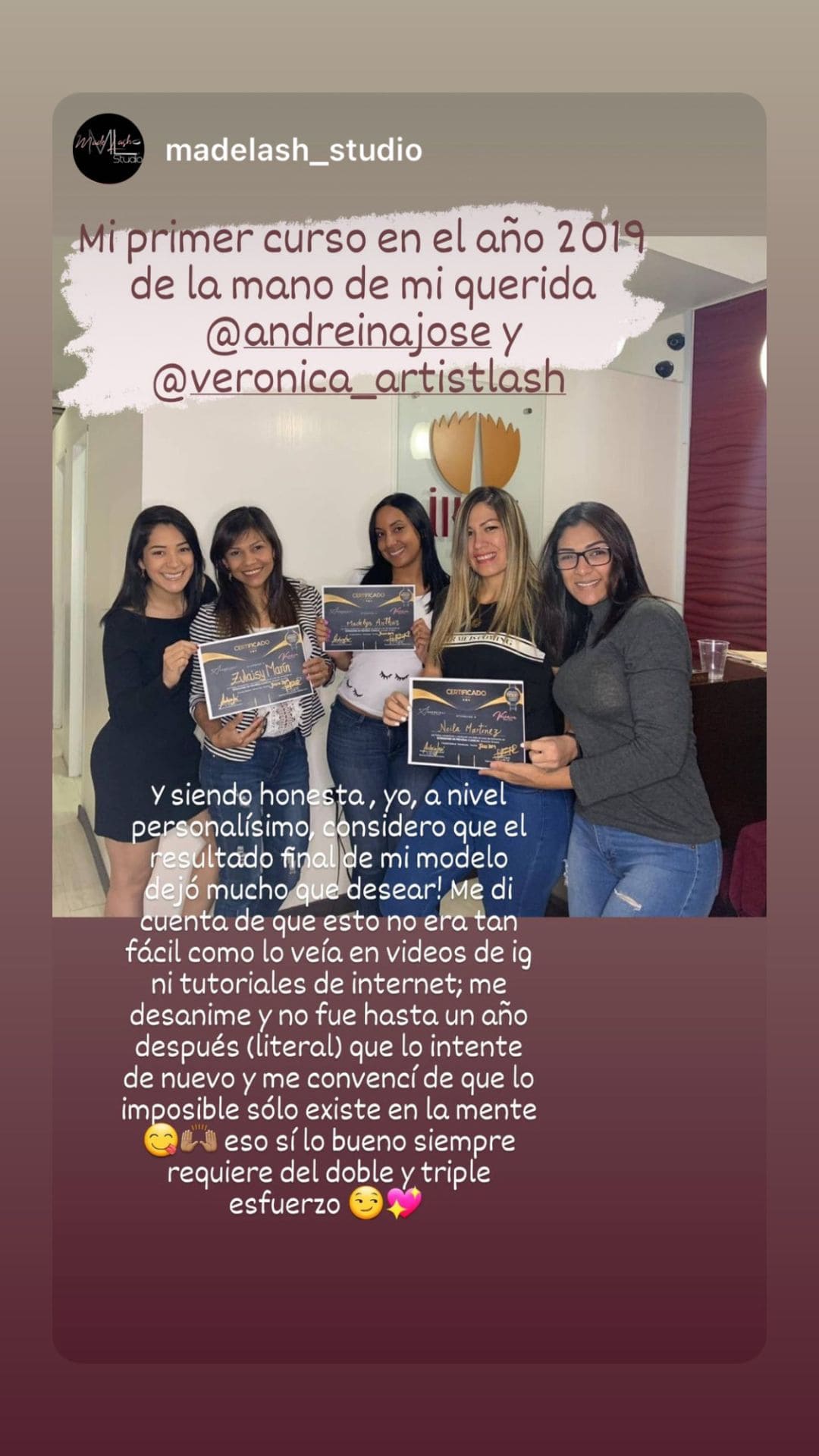Testimonios Academia Andreina José